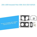 Carb Rebuild Repair Kit for Kawasaki Mule 3000 3010 3020 KAF620 2001-2008