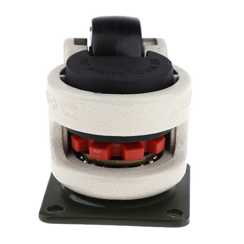 Foot Master Nylon Alloy Wheel Low Profile Leveling Caster Low Noise