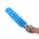 58cm Long Soft Flexible Microfiber Cleaning Brushes Car Wash Tool Wheel Cleaner