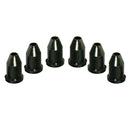 Practical 6x Black Guitar String Bushings String Instrument Accessories
