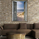 Beach Door 5D Full Drill Diamond Painting Embroidery DIY Cross Stitch Decor