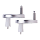 2X 5cm Replacement Toilet Seat Hinges Mountings Set Fittings Screws Repairing