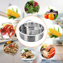 Trio Separator Set Home Supplies Stainless Steel Grid Basket Pot Accessories