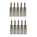 10X XLR 3-pin Male to 1/4-Inch Male Socket Audio Adapter Converter Connector