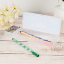 DIY Mandala Special Shaped Diamond Painting 2 Grids Pencil Storage Box Gift
