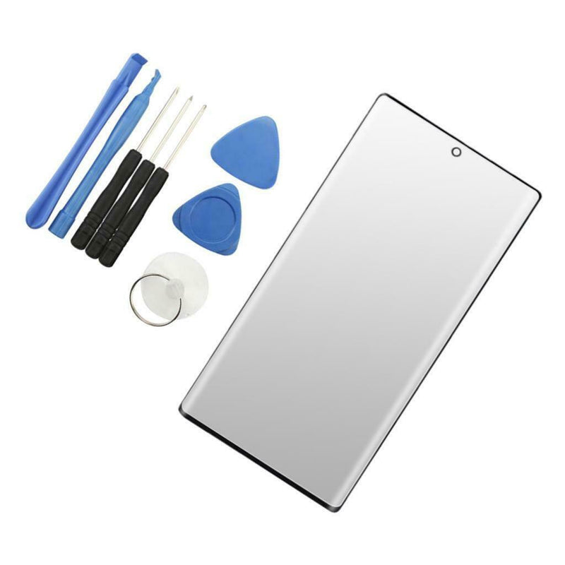 New LCD Front Screen Outer Glass Lens Replacement Part + A Set of Tools for