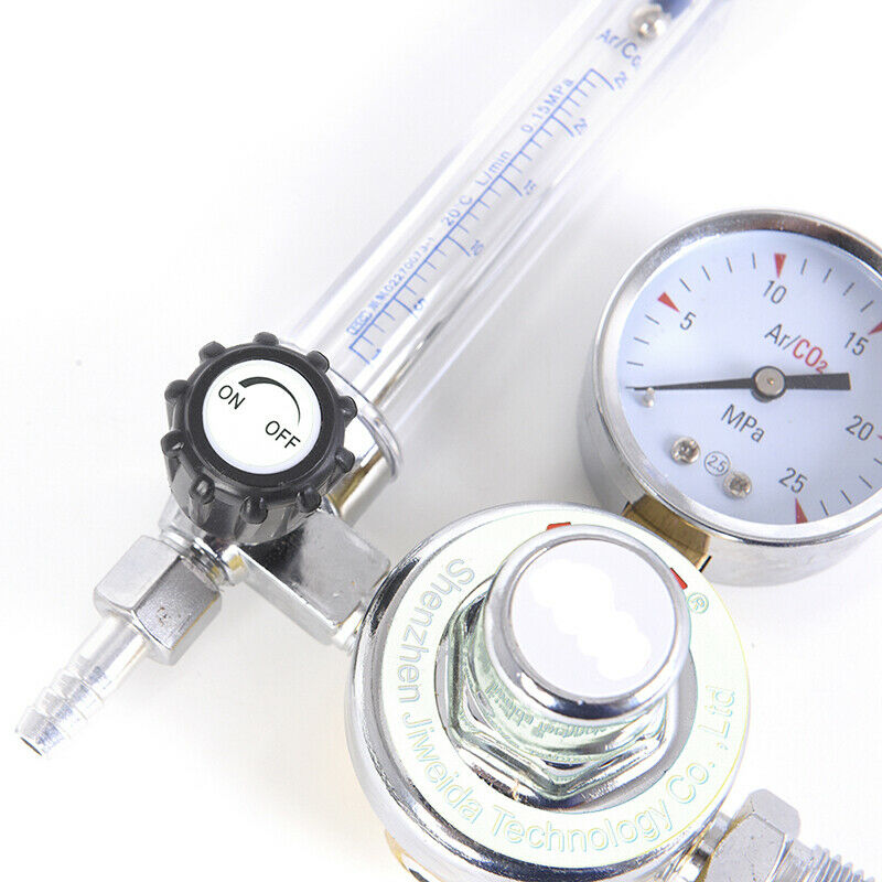 CO2 Mig Tig Flow Meter Regulator Flowmeter Welding Weld Gauge J Gw