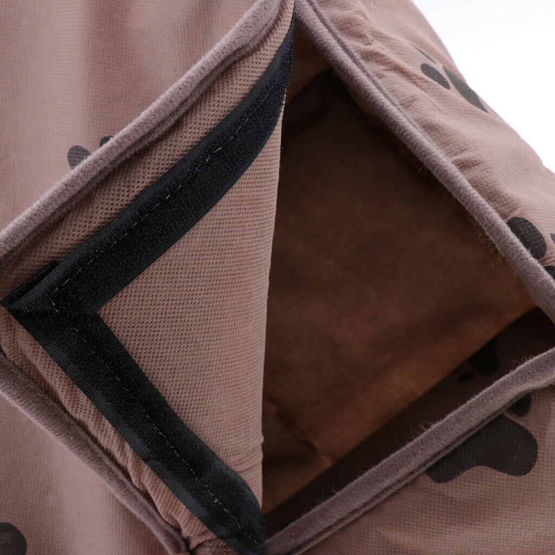 Portable Pet Dog Cat Puppy Soft House Bed Cat Footprint House Tent Kennel