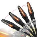 DOP-LS12 LED Mini Motorcycle Motorbike Turn Signal Lights New Amber Indicat Y4R0