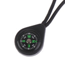 5 Pcs Black Compass Zipper Pull With Strap For Backpack Garment Accessor JR
