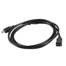 1.5m Mini USB B 5pin Male To Female Extension Cable Cord Adapter Black
