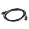 1.5m Mini USB B 5pin Male To Female Extension Cable Cord Adapter Black