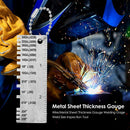 Wire/Metal Sheet Thickness Gauge Welding Gage Weld Size Inspection Tool