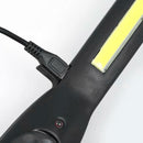 Rechargeable Portable Adjustable COB Flashlights Inspection Torch Lamp