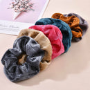 12Pcs Women Hair Velvet Elastic Hair Bands Scrunchy Hair Band