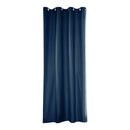 Waterproof Outdoor Curtain UV/Light Blackout for Patio Pivilion Blue 54x108"
