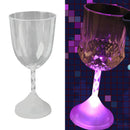 3X 150ml Bar LED Flashing Wine Glass Mug Color Changing Party Indoor