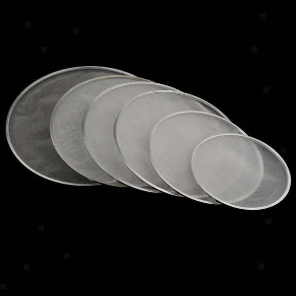 1 Piece White Bass Drum Head Double Layer Silent Mute Drum Skin 8inch