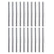 20 Pcs 2.54mm Pitch 40Pin Male Straight Pin Header Strip Connector I3O9