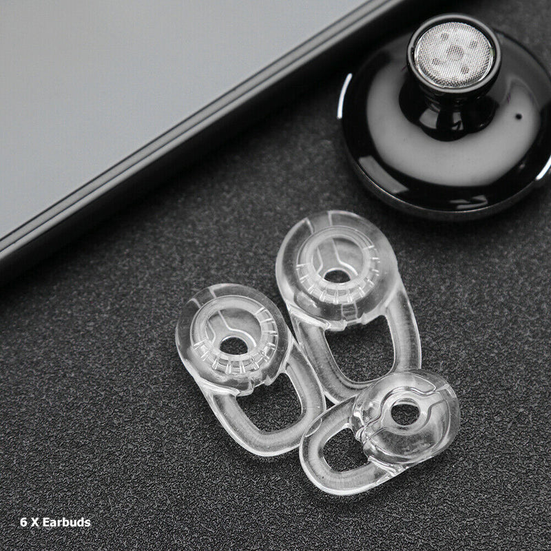3 Pair L M S Size Wireless In-ear Earphone Silicone Earbuds Earpads Elastic Ear