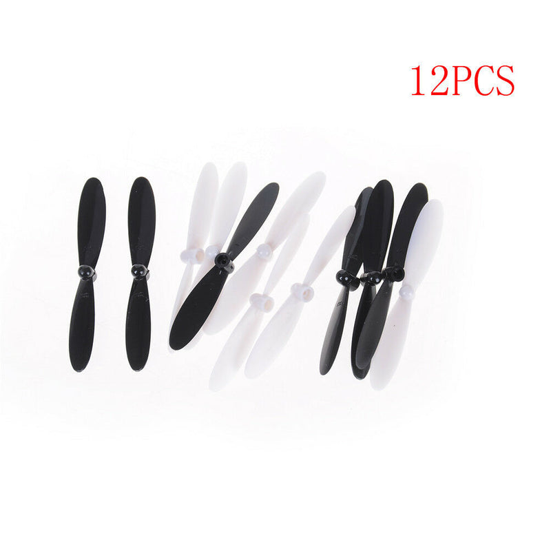 12Pcs 55MM long Propeller For HUBSAN X4 H107 H107C H107D Quadcop BX