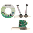 2 Port RS-232 Serial Port COM to PCI-E PCI Express and 1xParallel Port Card