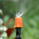 5Pcs Adjustable Misting Nozzle with Tee Joint for Watering Irrigation Sprink Gw