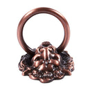 Dresser Drawer Cabinet Door Ring Lion Head Pull Handle Knob 10pcs