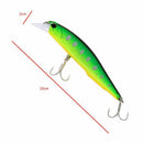 Jerkbait Fishing Lure 100mm 14.1g Slow Floating Wobbler Minnow Bass Pike Ba I4F4