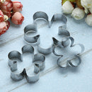 Rose Flower Petal Cutter DIY Cake Mold Fondant Cookie Cutters Cake Tools