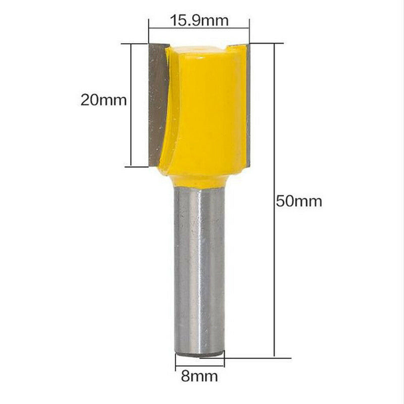 12Pcs Professional Shank Tungsten Carbide Router Bit Cutter w/ Wooden Case