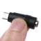 2Pcs DC 5.5*2.1mm female jack plug to micro USB 5pin male power converter
