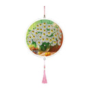 Daisy Mural Pink Tassels Special Shape DIY Diamond Painting Home Wall Decor