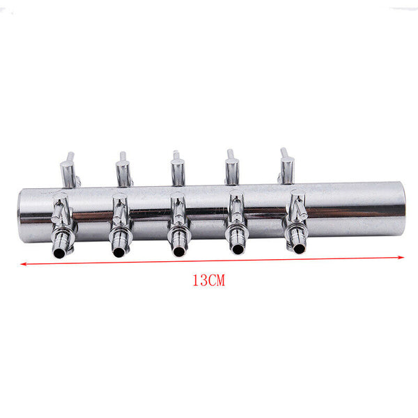 Aquarium 10-Outlet Lever Adjusted Pump Air Valve Manifold Taps