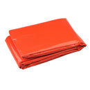 Outdoor Raincoat Disposable Dual Color Thermal First Aid Survival Raincoat A