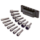 9pcs Socket Nut Driver Set Drill Bit Adapter 1/4'' Hex Shank 5-13mm