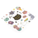 iron on patches cat heat transfer badges washable clothing deco diy applique M&O