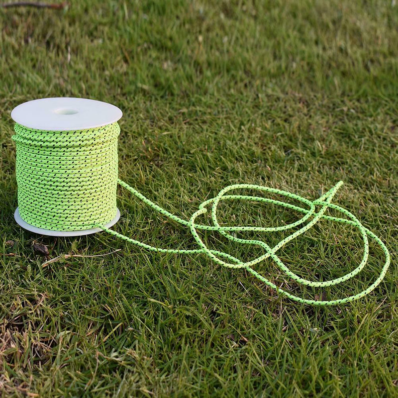 5m Survival Paracord 4mm Reflective Parachute Cord Lanyard Rope for Camping