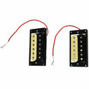 1set of 2 Zebra Faced Humbucker Double Coil Pickups Electric Guitar K8O1