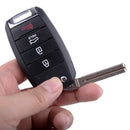 4 Button Fit for KIA Soul Sorento Carens Flip Remote Key Fob Shell Folding