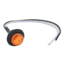 20 Mini 3/4" Red&Amber LED Marker Bullet Lights Lamp for Truck Trailer Bus