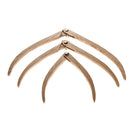 3 Pcs Wooden Calipers Pottery Clay Ceramic Measuring Tools 8 10 12 inches