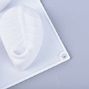 6 Cavity Leaf Shape Silicone Soap Mold DIY Handmade Soap Making Molds Cake MoSE