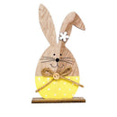 Wooden Easter Egg Shelves For Easter Party Ornament Diy Bunny Letter Egg St X9T7