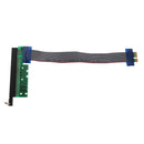 PCI-E Express 1x to 16x Extension Flex Cable Extender Converter Riser Card