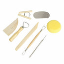 8Pcs Pottery Clay Ceramics Molding Carving Sculpting Molding Pottery To OIS