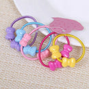 Fashion Rubber Band Elastic Hair Bands Kids Cartoon Girls Hair Accessories Y6G5
