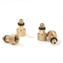 24pcs/set Aluminum Alloy Bicycle Valve Conversion Nozzles Valve Adapter Kit