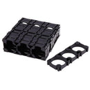 10Pcs 26650 3x  Lithium Battery Triple Holder Bracket For Diy Battery Pack A