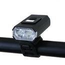 USB Rechargeable Bike Light Bicycle Front Headlight Cycling Beam Flashlight